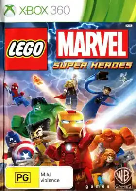 Lego Marvel Super Heroes (USA) box cover front